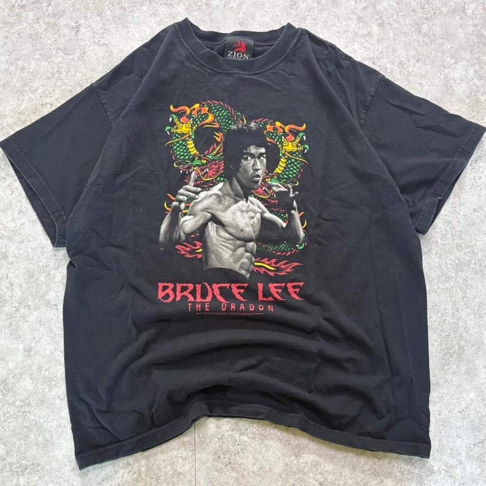 BDG Black Bruce Lee Dragon Tee